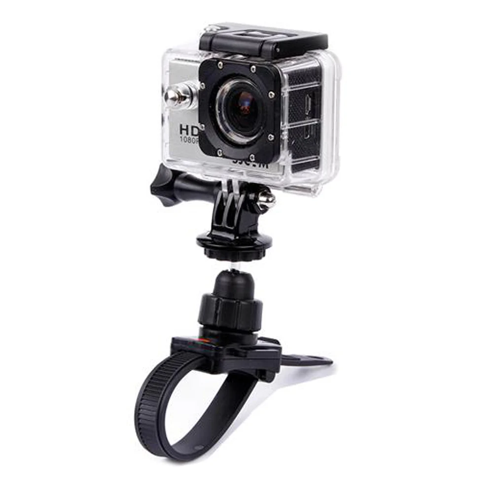 Регулируемый держатель для велосипедного ремня Gopro зажим крепления Hero 7 6 5 4 3 + xiaomi