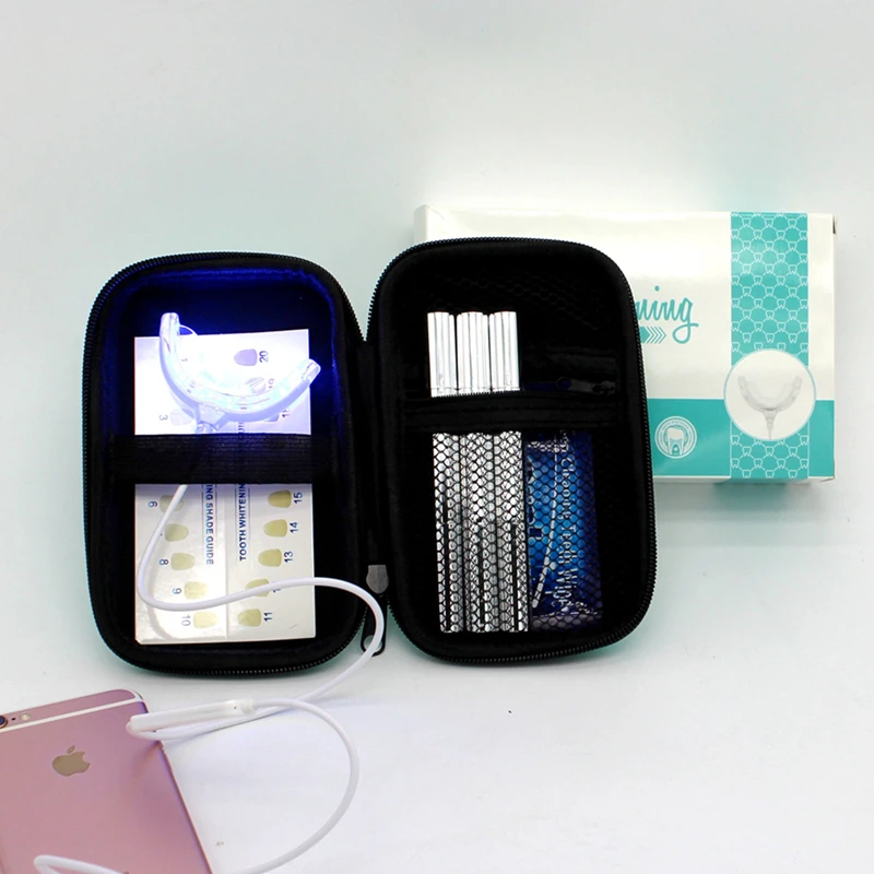 Teeth Whitening Kit16 LED Light+Dental Whitening Gel+Teeth ...