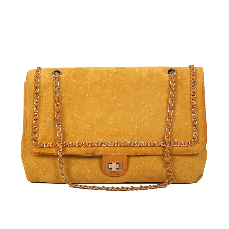 Sac femme nouveau золотая цепочка черная/синяя сумка-мессенджер Повседневная Большая сумка для покупок клетчатая большая сумочка женская сумочка сумки на плечо