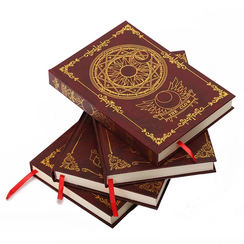 Аниме Cardcaptor Sakura notebook Captor Sakura CERBERUS Clow Libra узор звезда Clow Magic notebook дневник для друга подарок