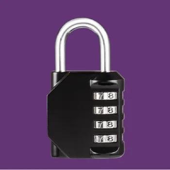 

Resettable 4 Digit Locks Waterproof Combination Password Lock For Travel Luggage Suitcase Code Padlock Customs lock