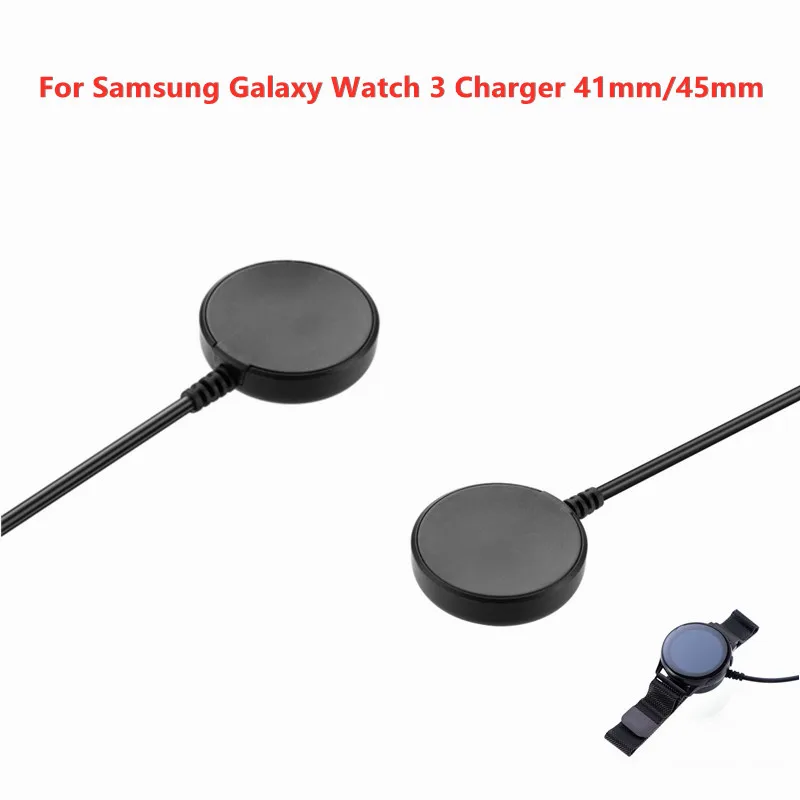 Беспроводной зарядный док-кабель для Samsung Galaxy Watch 3 Active 1 2 умные часы USB источник