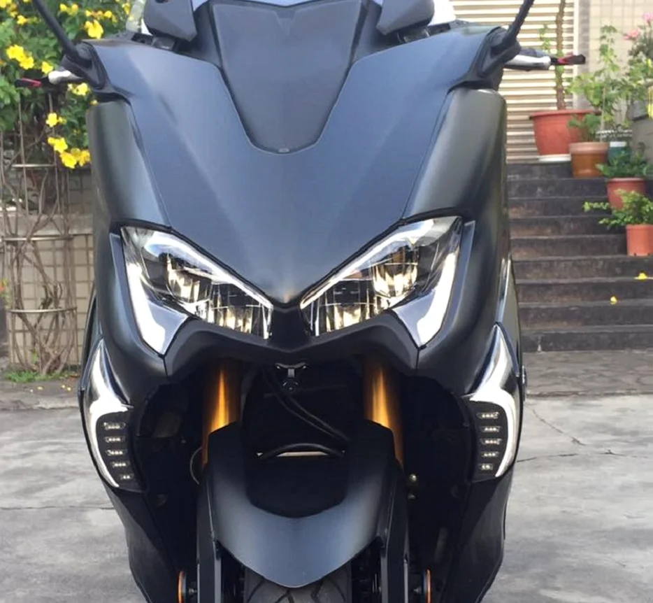 Светодиодный передний задний указатель поворота мерцающий индикатор для Yamaha TMAX530