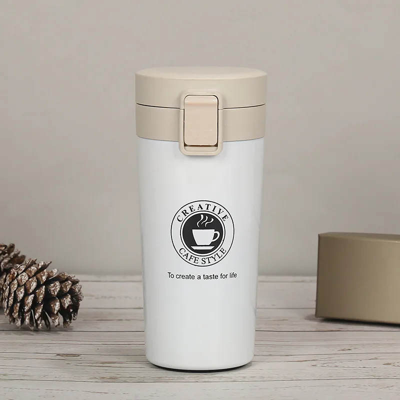 380ML Stainless Steel Premium Travel Coffee Mug Thermos Tumbler