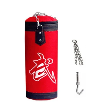 

Professional Sports Training Empty Punching Bag With Chain Hook Sparring Sandbag