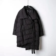 Owen seak мужские хлопковые пальто куртки High Street Мужская одежда Тренч Зимние хлопковые пылезащитные пальто куртки ветровка черная