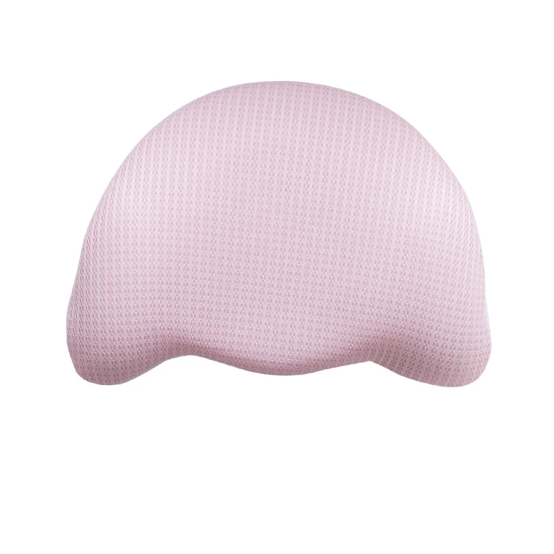 Pink Детская подушка для новорожденных, подушка для защиты головы, дышащее детское постельное белье, Тенсел для кормления, подушка для малыша, позиционер для сна, анти-рулон - Цвет: Pink
