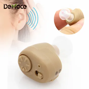 

Mini Hearing Aid Digital Hearing Aids For The Elderly Deaf Ear Care Tool Invisible Sound Amplifier Adjustable Tone Ear Aids