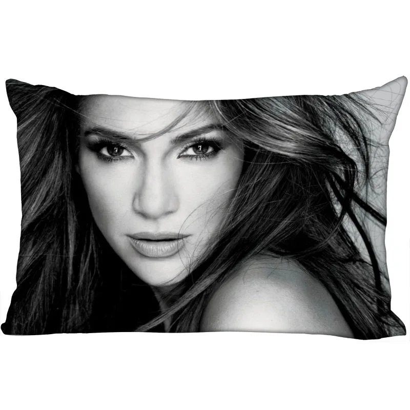Горячая Распродажа однотонные наволочки Дженнифер Лопес постельные
