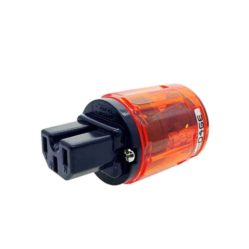 Oyaide P 046E 24K позолоченная штепсельная вилка европейского стандарта Schuko + C IEC MATIHUR Hi