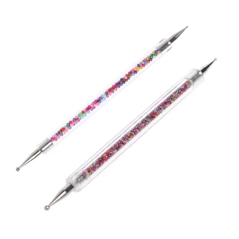 Price Chance for  5 Pcs Double-ended Dotting Pen Liner With Glitter Painting Manicure Nail Art