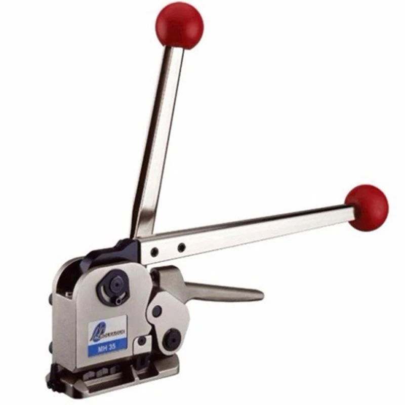 

Small Button-Free Bale Machine Can Hit Thick Steel Belt Portable Easy To Operate Package General-Purpose Steel Strapping Tools