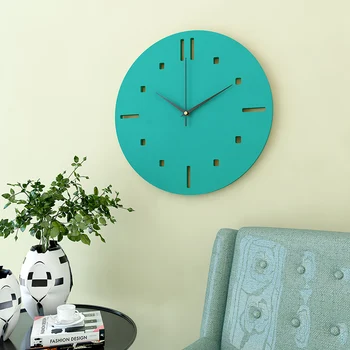 

Nordic Wood Design Modern Wall Clock Living Room Bedroom Silent Creative Art Clock Wall Home Decor Farmhouse Decor B50