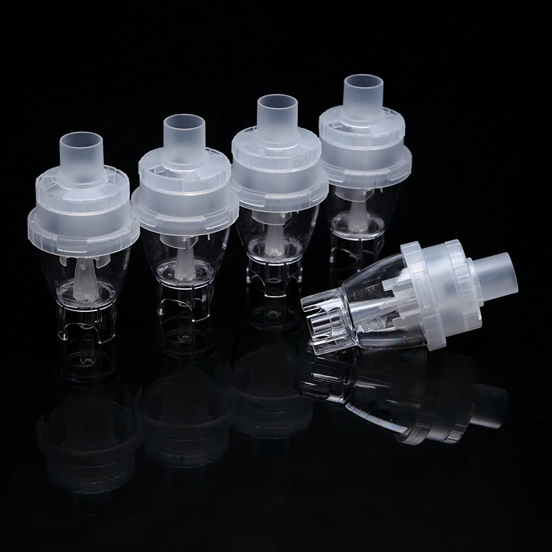 5 PCS 6 мл FDA медицинский бак чашка регулируемая забота о здоровье спрей чашка ингалятор PartCompressor Nebulizer аксессуар распылитель чашка - Цвет: 5 PCS