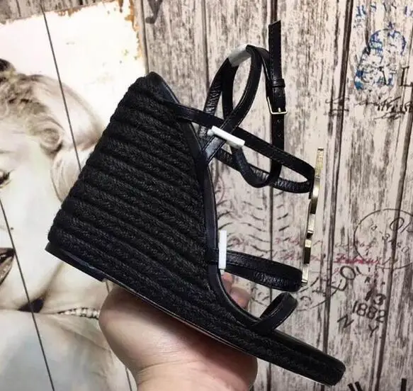 Nuevas Sandalias cómodas de moda para mujer en Sandalias de tacón alto para mujer talla 35-42