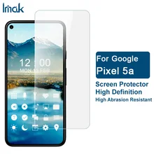 Imak braço transparente macio à prova de explosão superfície wearproof película de proteção para google pixel 5a 5g protetor de tela