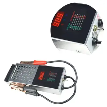 

Stainless Steel Shell 12V Vehicle LCD Digital Display 100 Ampere Battery Tester LCD Backlight Display