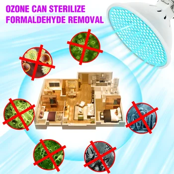 

E27 Sterilization LED UV Lamp 220V Germicidal Bulb 25W 35W 50W 110V Ultraviolet LED Disinfection Light UVC LED Bactericidal Lamp