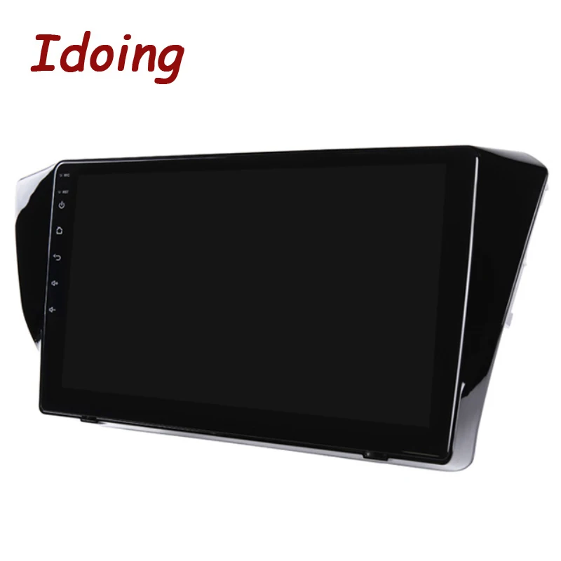 Автомагнитола Idoing 1DIN мультимедийный проигрыватель на Android 10 2 дюйма IPS 4 Гб + 64 ГБ