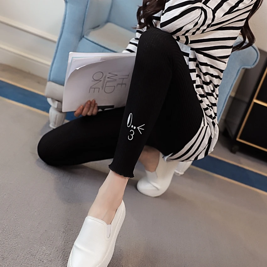 Maternity pants spring and autumn 2020 new stomach lift tide mother wild  wear pregnant women leggings Korean fashion feet pants - AliExpress