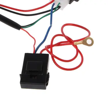 

Universal 12V 40A Relay Wiring Harness With On/Off Switch Kit For Car LED Fog Light