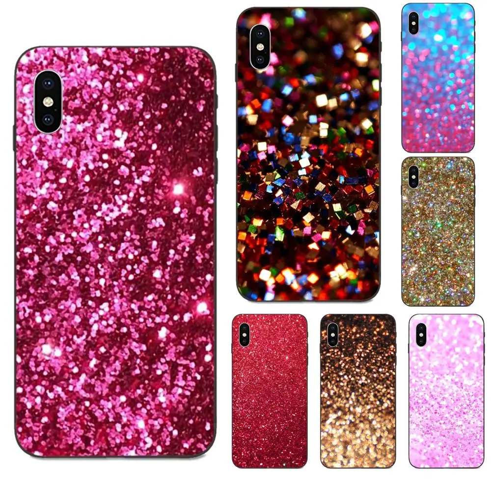 Мягкий чехол-книжка из ТПУ с блестками для Huawei Mate 9 10 20 P8 P9 P10 P20 P30 Lite Mini Play Pro P smart Plus Z