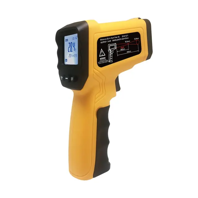 Termometry cyfrowe Laser podczerwony miernik temperatury bezdotykowy pirometr Imager higrometr Tester DT8550E -50 ℃ do 550 ℃ tanie tanio LESHP Termometr na podczerwień NONE CN (pochodzenie) -50℃~550℃(-58℉~1022℉) ±2 2℃ 12 1 0 1 to 1 0 500ms (8-14) um Termometry cyfrowe Laser podczerwony miernik temperatury bezdotykowy pirometr Imager higrometr Tester DT8550E -50 ℃ do 550 ℃ tanie tanio LESHP Termometr na podczerwień NONE CN (pochodzenie) -50℃~550℃(-58℉~1022℉) ±2 2℃ 12 1 0 1 to 1 0 500ms (8-14) um