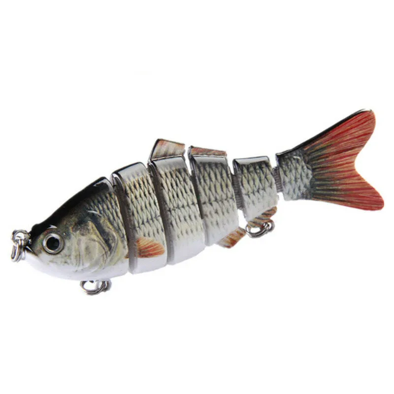 

Fishing Lure Artificial Multi Jointed Hard Bait 97mm 20g Lifelike Wobblers Sinking Swimbait 6 Segments Bass Trout Fishing Tackle
