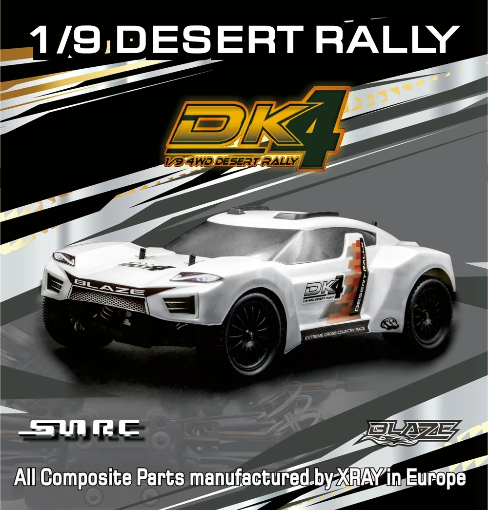 SNRC DK4 1/9 4WD пустыни гоночный автомобиль