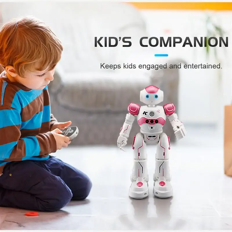 LEORY RC Robot Intelligent Programming Remote Control Robotica Toy Biped Humanoid Robot for Children Kids Birthday Gift