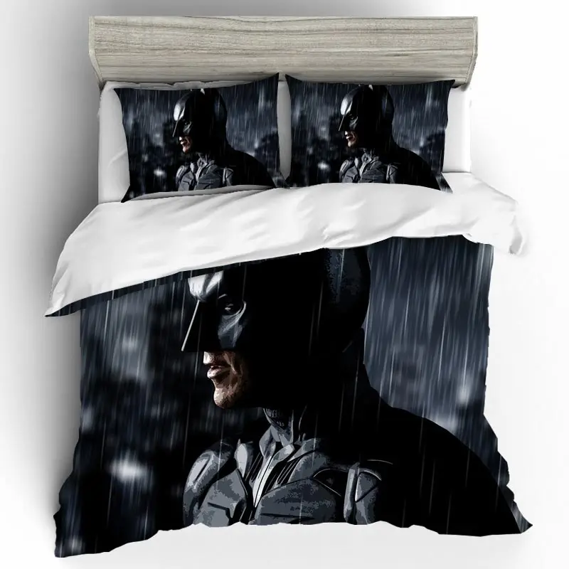 

Home Textiles Bed Linen Set Luxury Batman Qualified Gift Queen King Size Bedding Set bed Sheets And Pillowcases Bed Linen Cotton