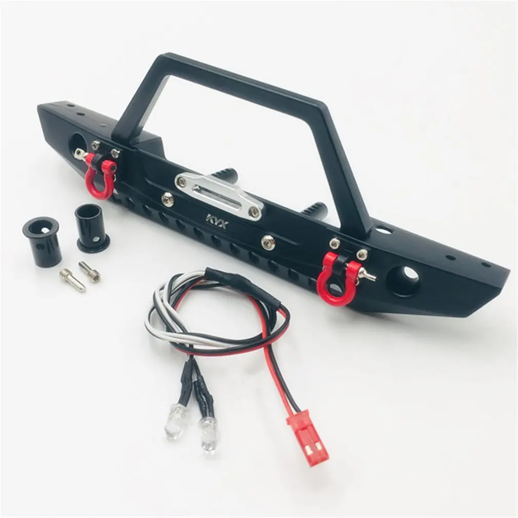 KYX Racing CNC Сплав передний бампер набор Запчасти для модификации для Traxxas TRX-4 Trx4 Redcat Gen8 Scout II аксессуары