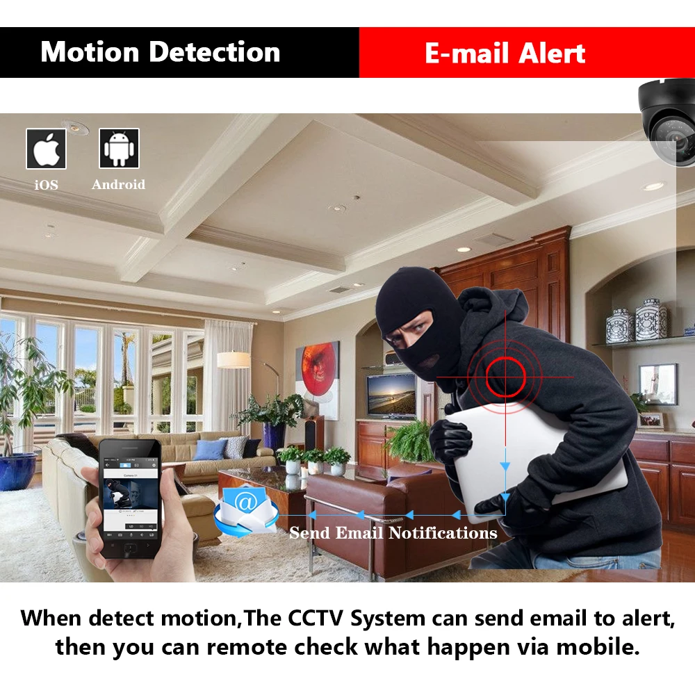 NINIVISION 4CH 5MP DVR NVR комплект камеры безопасности системы 5MP ИК Открытый CCTV купол всепогодный AHD Камера видеонаблюдения комплект