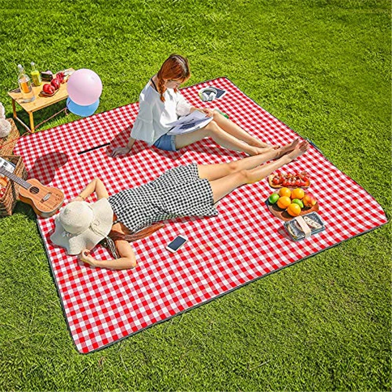Picnic Blanket 200 X Cm, Waterproof Portable Foldable, Outdoor Beach