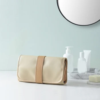 

Travel Cosmetic Bag Newest Makeup Bag Neutral Waterproof Make Up Bag Portable For Bathroom Organizer Cosmetic Bag