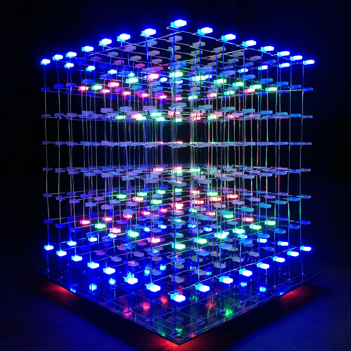 Led cube. 8x8x8 RGB led Cube. 8x8x8 3d led DIY Cube. Светодиодная скамейка led Cubes d50. DIY набор для пайки 3d светодиодный куб 8х8х8.