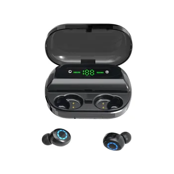 

HiFi TWS Bluetooth 5.0 Wireless Earphone IPX7 with 4000mAh charging Box for Iphone 7/8/X Samsung Xiaomi huawei Red mi headphone