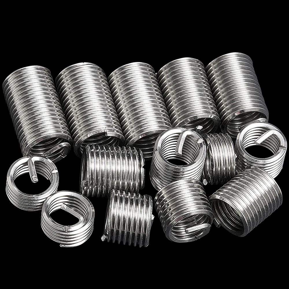 A2 304 Stainless Steel Helicoil Thread Repair Insert Coil M6 M8 M10 M12 M14
