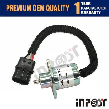 

For Perkins Skid Steer Diesel Solenoid CAT 246 Fuel Shutoff Stop Solenoid 2848A279