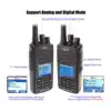 TYT MD-UV390 DMR Digital Walkie Talkie UV390 IP67 Waterproof Dual Band UV transceiver GPS Optional Upgrde of MD-390 + USB cable 5