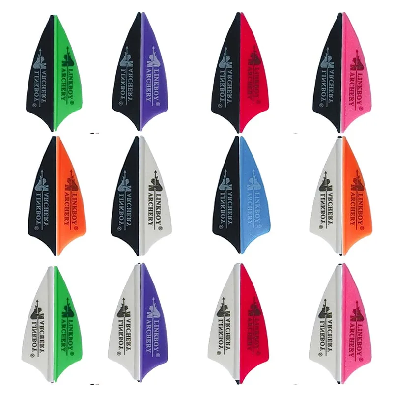 36pcs-Linkboy-Archery-Arrow-Vanes-Feather-1-75-Plastic-Archery-Compound-Recurve-Bow-Arrow-Accessories-Crossbow