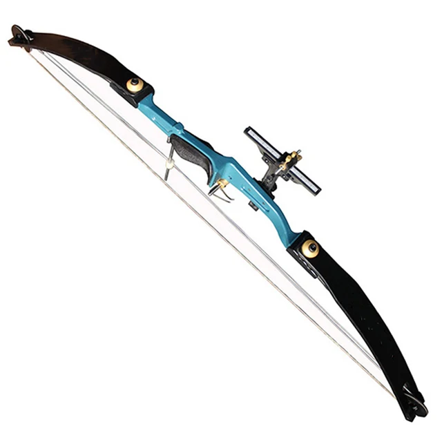 US $115.49 Compound Inches with Aluminum Handle Glass Fiber Limbs Black Blue Outd