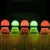 WELKIN 4pcs Dark Night LED Glowing Light Up Strong Nylon Бадминтон Воланы Красочные Осветительные Шары Спорт в Помещении и на открытом Воздухе