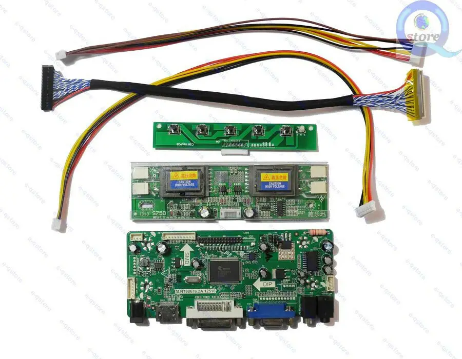 E-qstore: переработанный Repurpose LM190E03(B4)(N2) B4N2 панель дисплея HDMI-совместимый VGA LCD Lvds