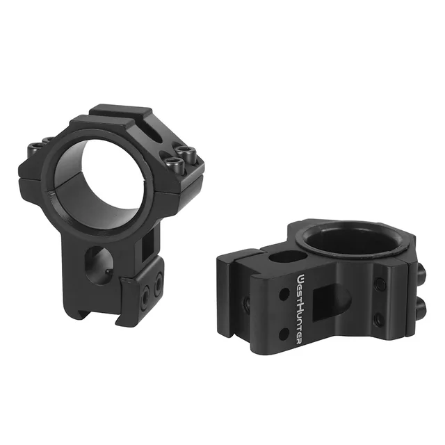 US $4.99 High Profile 11mm Dovetail Double Rings Hunting Riflescope Mount CNC Machining 25.4mm/30mm For Tact