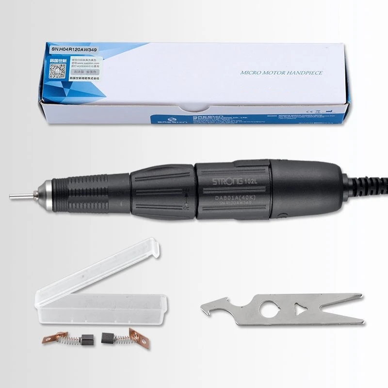Strong 204 65W Electric Nail Drill Machine 35000rpm Strong 210 102L Handpiece Electric Manicure Set Pedicure Machine Equipment 2