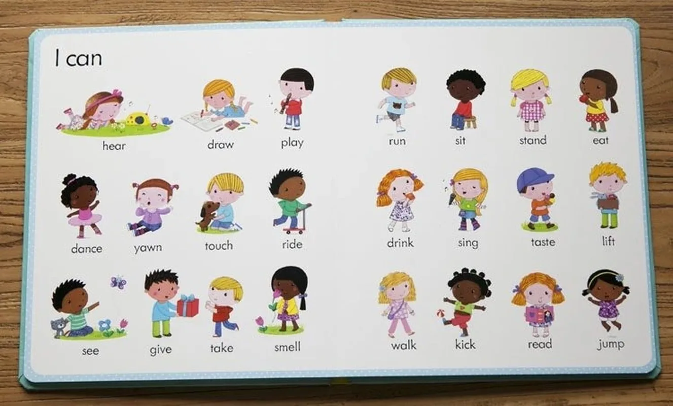 Книга на английском языке My First Word от Usborne словарь для детей и раннего развития 20
