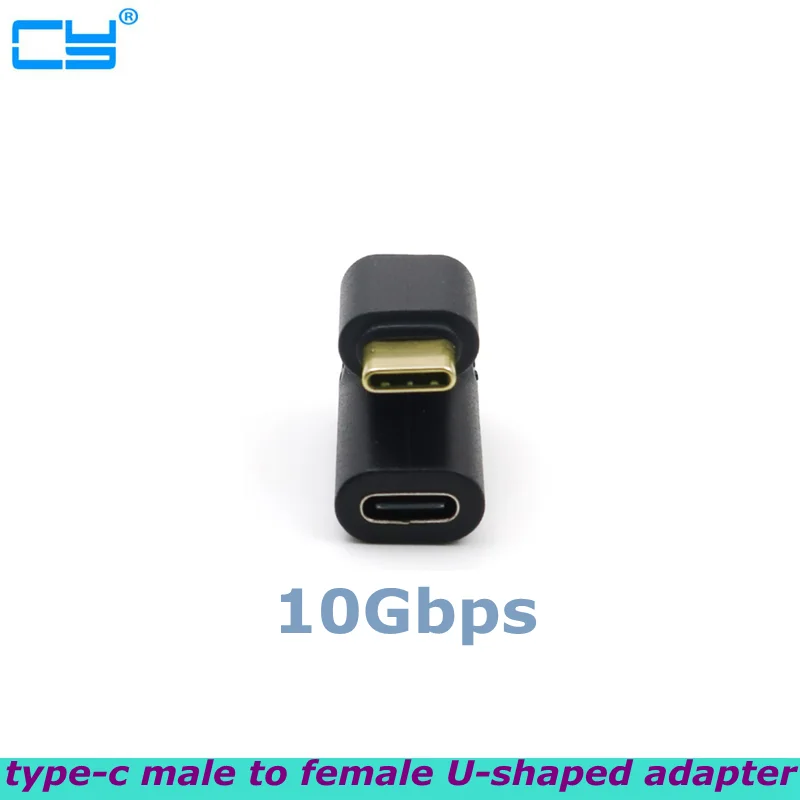 

21 Core 10Gbps USB 3.1 Type-c Male to Female U-shaped Adapter Supports Audio and Video 4K 60HZ Suitable for Mobile MacBook