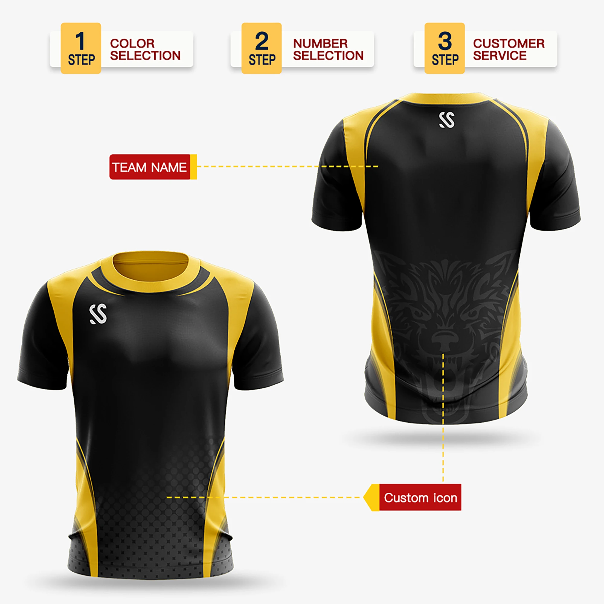 High-quality sports quick-drying breathable badminton shirts, customized women/men team competition T-shirts on sale