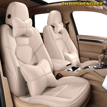 

ZHOUSHENGLEE Custom Leather car seat covers For CHANGAN CS35 CS75 CS15 CS95 CS55 Benben EV MINI LOVE Yuexiang V3 V5 V7 CX20 cove